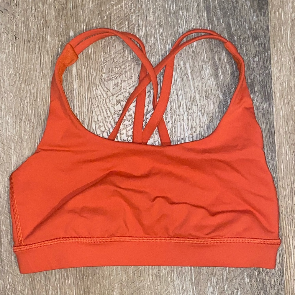 Lululemon Sports Bra (Burnt Orange)